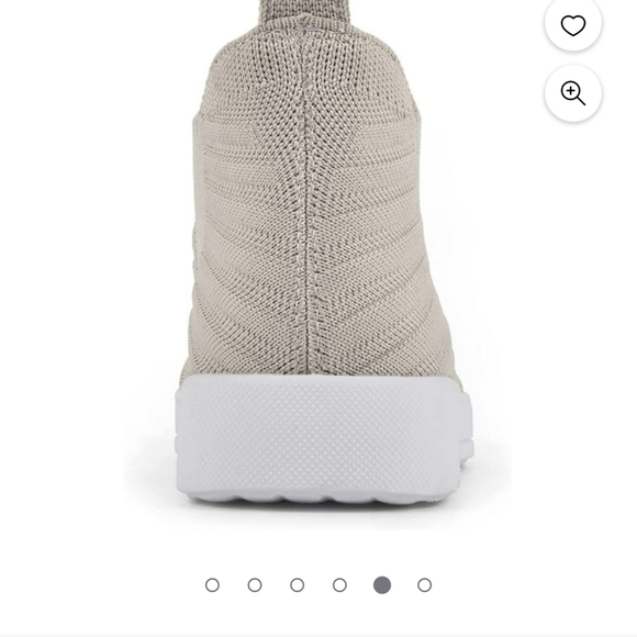 White Mountain Beige Slip On Sneakers Shoes. Uplifting Style.  Size 6.5 - Picture 3 of 8